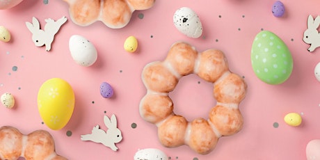 Decorate your own Easter Bunny mochi donuts!