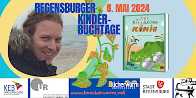 Hauptbild für Regensburger Kinderbuchtage 2024 - Lesung mit Matthias Kröner