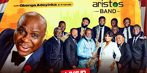 Imagem principal de LAFF MATTAZ with Gbenga Adeyinka & Friends + ARISTOS Band