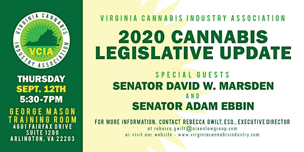 2020 Cannabis Legislative Update and Preview (NOVA Preview!)