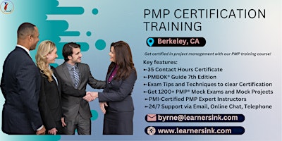 Primaire afbeelding van PMP Classroom Training Course In Berkeley, CA
