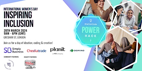 Primaire afbeelding van International Women's Day Power Hack: Improving Inclusion