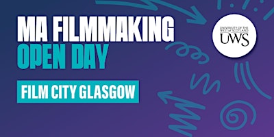 MA Filmmaking Open Day 2024 primary image