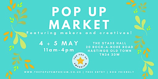 Makers Market at The Stade Hall in Hastings Old Town  primärbild