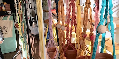 Macrame Plant Hangers Workshop at Kirkstall Forge