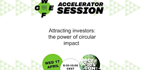 Attracting investors: the power of circular impact (online)