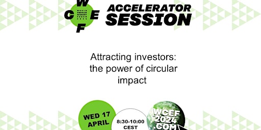 Imagen principal de Attracting investors: the power of circular impact (online)