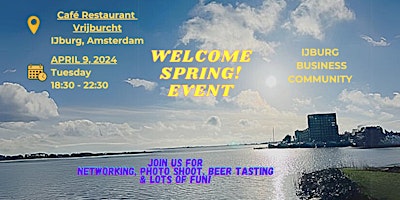 Primaire afbeelding van IJburg Business Community - Welcome Spring Event