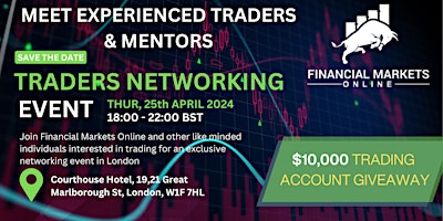 Imagem principal de Traders Networking Event - Meet Experienced Traders & Mentors