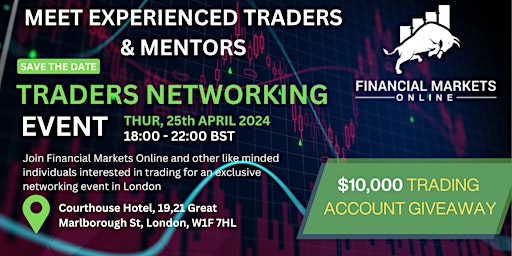 Image principale de Traders Networking Event - Meet Experienced Traders & Mentors