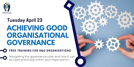 Achieving good organisational governance primary image