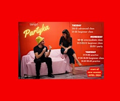 Immagine principale di Party with FREE trial lesson of Argentine Tango (under 35 yo) 