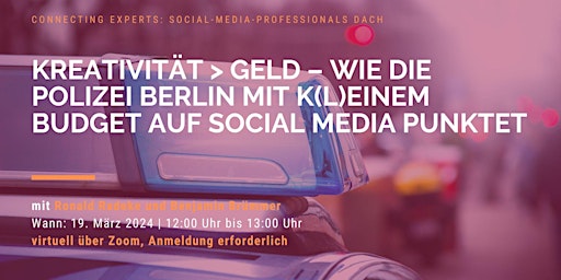 06. Lunch & Learn für Social Media Professionals DACH primary image