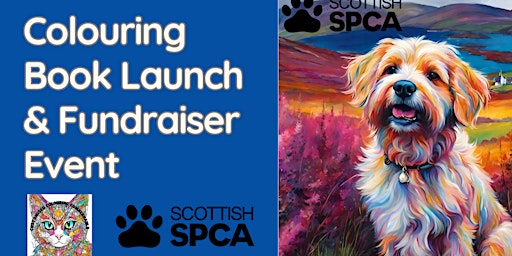 Imagem principal de Scottish SPCA & Customised Colouring Cumbernauld Colouring Book Launch