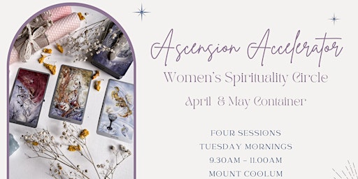 Ascension Accelerator Weekly Women's Circle- 4 Week Container (April)  primärbild