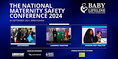 The National Maternity Safety Conference 2024 primary image