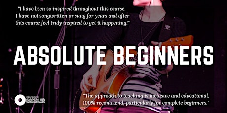 Absolute Beginners 2.0: Songwriting in a nutshell primary image
