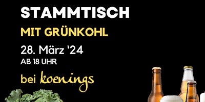 Imagem principal do evento offener Whisky- und Bier-Stammtisch mit Grünkohl-Essen