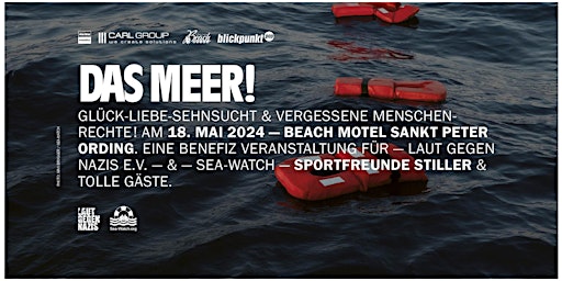 Hauptbild für SPORTFREUNDE STILLER - CHARITY KONZERT "LAUT GEGEN NAZIS" & "SEA WATCH"