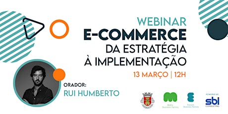 Imagen principal de Webinar ‍‍E-Commerce: da estratégia à implementação com Rui Humberto
