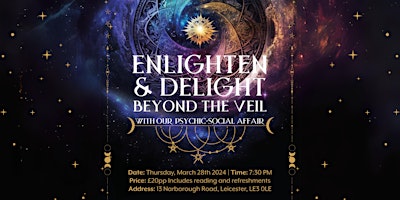 Immagine principale di Enlighten & Delight Beyond The Veil at OLBM 