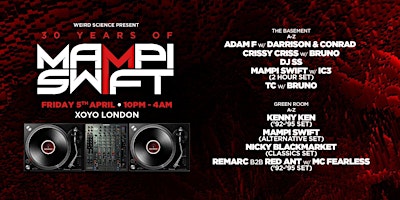 30 Years of Mampi Swift : London