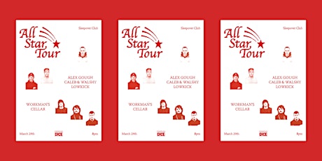 All Star Tour: Alex Gough, Caleb & Walshy, lowkick