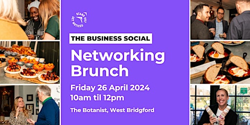 Primaire afbeelding van Networking Brunch - The Business Social