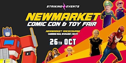 Imagem principal de Newmarket Comic Con & Toy Fair