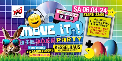 Move iT! – die 90er Party @ Kesselhaus primary image