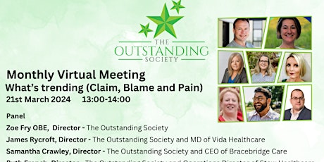 Hauptbild für The Outstanding Society Virtual Meeting
