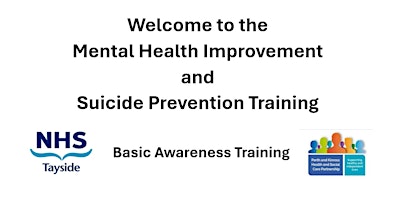 Imagen principal de Mental Health Improvement and Suicide Prevention  Basic Awareness Training