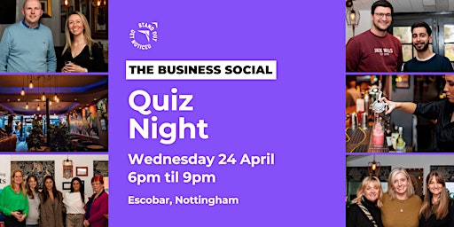 Image principale de Networking Quiz Night - The Business Social