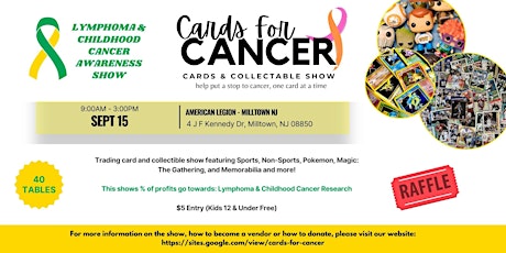 Cards For Cancer Cards & Collectable Show!