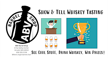 Imagem principal do evento An ABV Barrel Shop Classic: The Show & Tell Whiskey Tasting