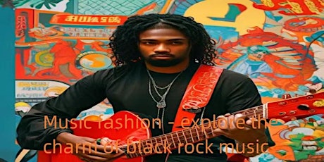 Music fashion - explore the charm of black rock music