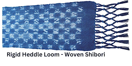 Primaire afbeelding van Rigid Heddle Loom - Woven Shibori - Adult Summer Camp