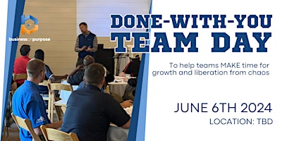 Imagen principal de June 2024: BOP Done-With-You Team Day