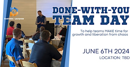Imagem principal de June 2024: BOP Done-With-You Team Day