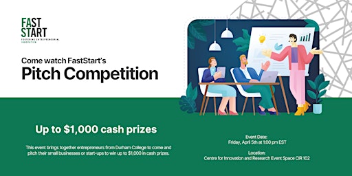 Primaire afbeelding van FastStart's Pitch April Competition