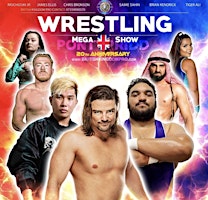 Primaire afbeelding van Live Wrestling mega Show featuring former WWE Star