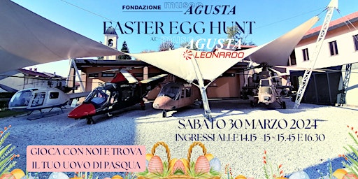 Primaire afbeelding van Easter Egg Hunt al Museo Agusta - caccia alle uova di Pasqua