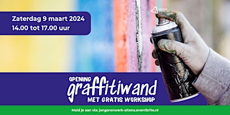 Hauptbild für Graffiti Workshop | Opening Graffitiwand Andel