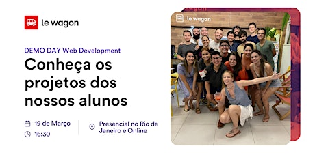 Veja os projetos finais dos nossos alunos! | DEMO DAY Web Development  primärbild