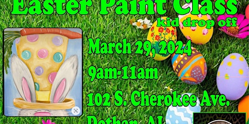 Primaire afbeelding van Kids Easter Paint Class
