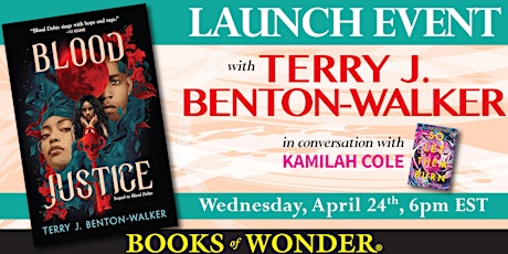 Launch | Blood Justice by Terry J. Benton-Walker