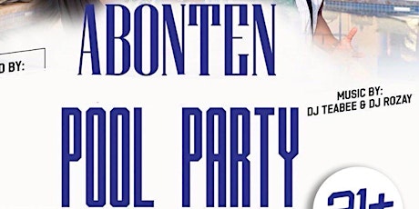 ABONTEN Pool Party