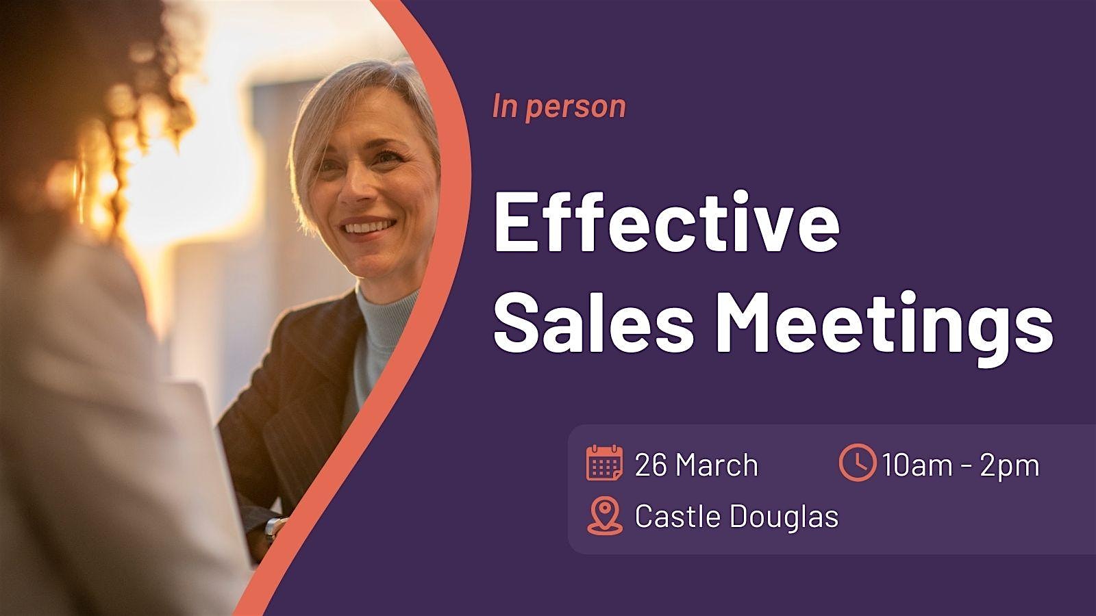 Effective Sales Meetings image