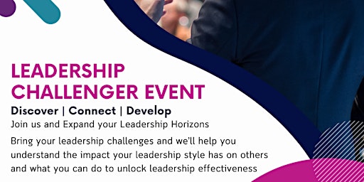 Primaire afbeelding van Leadership Challenger Event    Discover | Connect | Develop with Primeast