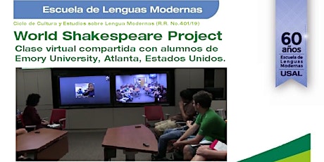 Imagen principal de World Shakespeare Project -  Clase virtual compartida con Emory University, Atlanta, Estados Unidos.